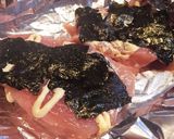 柔らか♡鶏胸肉の海苔マヨ乗せ❁*+作り方2写真
