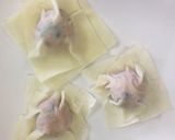 ハロウィンに！レンジで簡単♪おばけ焼売作り方2写真