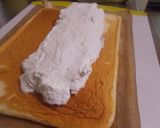 たっぷり生クリームのロールケーキ♡作り方3写真