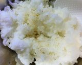 梅＊バジル、わさび塩のおにぎり作り方1写真
