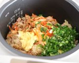 炊飯器で簡単炊き込みキムチ炒飯作り方5写真