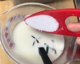 ローズマリー香るミルクプリン作り方5写真