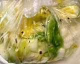 昆布茶を混ぜるだけ！ 簡単浅漬け作り方1写真