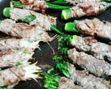 簡単カイワレ大根豚肉巻き作り方1写真