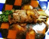 簡単カイワレ大根豚肉巻き作り方3写真