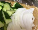 鶏肉ときゅうりのシークワーサー炒め作り方3写真