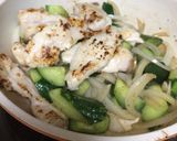 鶏肉ときゅうりのシークワーサー炒め作り方9写真