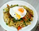 簡単焼きうどーん作り方4写真