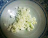簡単！豆苗DEガーリックカレー炒め♪作り方1写真