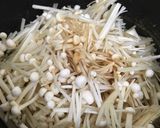 エノキの自家製なめたけ作り方2写真