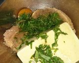 豆腐でフワフワ♪爽やかシソ入り肉団子♪作り方1写真