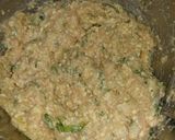 豆腐でフワフワ♪爽やかシソ入り肉団子♪作り方2写真