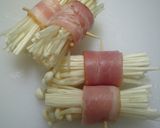 えのきのベーコン巻き　お弁当サイズ♪作り方3写真