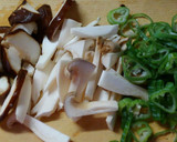 簡単！和食♪豆腐ときのこの＊ネギ餡掛け煮作り方1写真