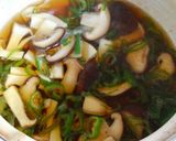 簡単！和食♪豆腐ときのこの＊ネギ餡掛け煮作り方3写真