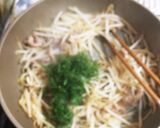 豚肉ともやしのシソポン炒め作り方5写真