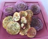 アンデスとレッドオニオンのオーブン焼き作り方4写真
