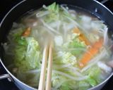 エビ入り☆野菜たっぷりピリ辛中華スープ作り方4写真