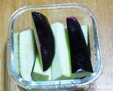 レンジdeとろり茄子のポン酢シーチキン作り方1写真