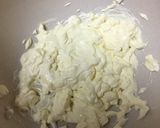 スフレチーズケーキ(レーズン入)オーブン作り方2写真