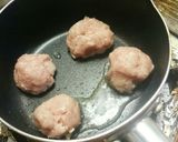 ピリ辛☆簡単！うずらの卵の肉団子！作り方3写真