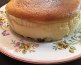 スフレチーズケーキ(レーズン入)オーブン作り方17写真