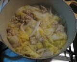 母の味の白菜と豚肉の煮込み作り方5写真