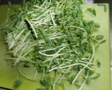 豆苗とツナの卵炒め作り方1写真
