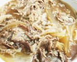 特売肉で！我が家の牛丼☆作り方6写真