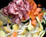 朝ごはん豚肉トマト野菜ジュースでスープ〜作り方5写真