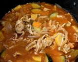 朝ごはん豚肉トマト野菜ジュースでスープ〜作り方8写真