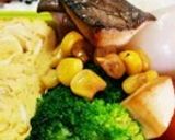 お弁当に簡単！ブロッコリーの麺つゆバター作り方6写真
