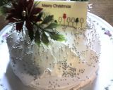 X'mas☆ドームケーキ作り方7写真