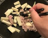 味ぽん　豚バラと茄子豆苗のさっぱり炒め作り方2写真