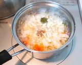 1歳幼児食★蒸し野菜で時短ポトフ風スープ作り方4写真
