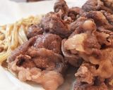 レンジで♡牛肉とえのきの塩炒め風❁*+作り方5写真