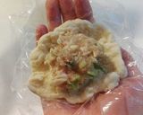 残った餃子のあんで☆簡単HM肉まん作り方4写真