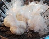 残った餃子のあんで☆簡単HM肉まん作り方6写真