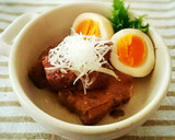 泡盛&黒糖で沖縄のラフテー 炊飯器作り方19写真