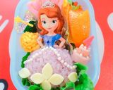 小さなプリンセスソフィア♡簡単キャラ弁作り方5写真