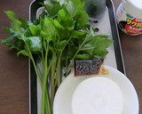 明日葉のかき揚げを大根おろしと青のりで～作り方1写真