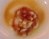 明日葉のかき揚げを大根おろしと青のりで～作り方2写真