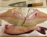 鯛の昆布締め　レモン風味作り方1写真