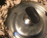 新ごぼうと鶏皮としめじ炒め作り方4写真