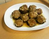 しいたけの和風肉詰め作り方6写真