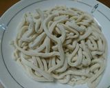HBで作る☆強力粉で本格簡単手打ちうどん作り方4写真