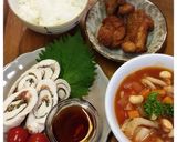 簡単！ヘルシー☆ささみ☆梅肉☆しそ巻き作り方6写真