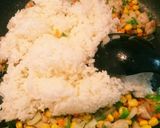 簡単！チキンピラフ風チャーハン作り方5写真