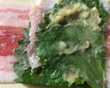 青しそと豚肉の三枚肉でお酒つまみ作り方5写真