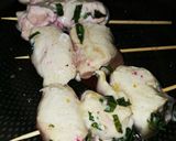 ささみ梅にんにく串焼き作り方2写真